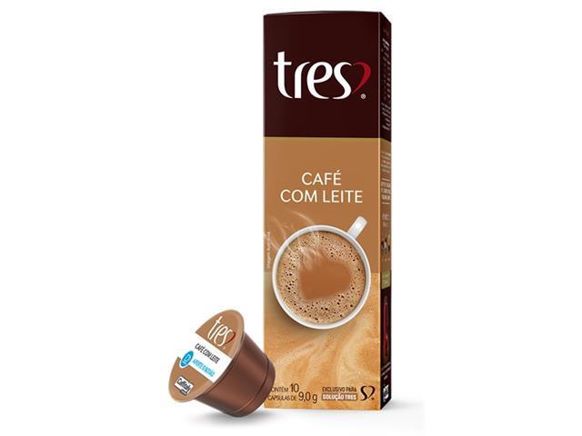 Combo 40 Cápsulas Três Corações Café com Leite - 2
