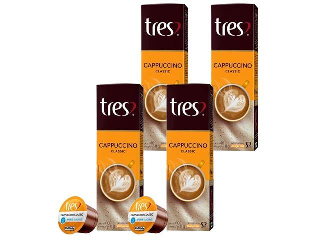 Combo 40 Cápsulas Três Corações Cappuccino Classic - 1