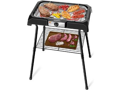 Churrasqueira Elétrica Grand Steak & Grill II 2000W Preta Mondial 220V