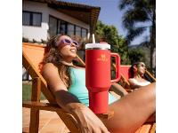 Copo com Canudo Stanley Quencher 2.0 Chili 1,180 Litros - 4