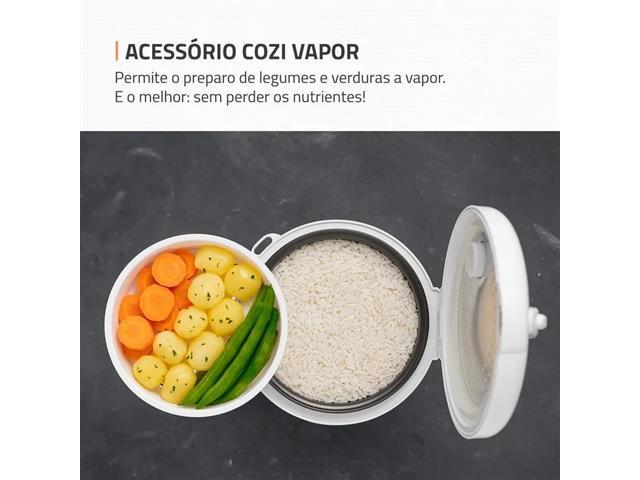 Panela de Arroz Elétrica Mondial NPE-05-5X Bianca Rice 5 Xícaras 110V - 4