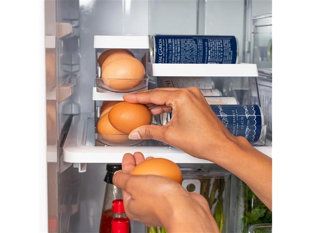 Organizador de Ovos OU Roll Clear Fresh Branco 7 Unidades - 4