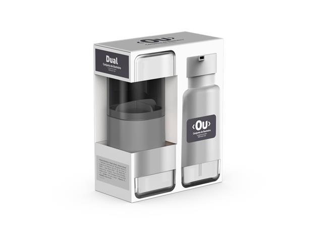 Conjunto de Banheiro OU Dual Chumbo - 1