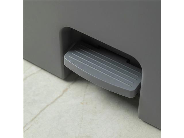 Lixeira com Pedal OU Trium 46L + 4L Chumbo - 4