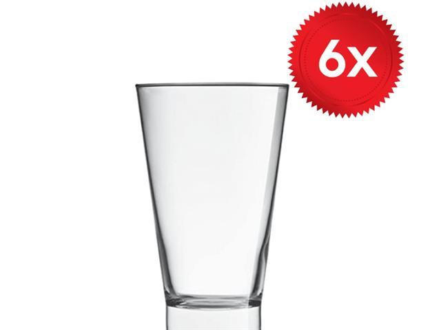 Combo 6 Unidades Copo Long Drink Crisal York Transparente 360ML - 2