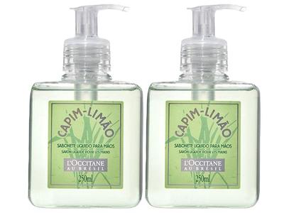 Combo 2 Sabonetes Líquidos para Mãos Capim-Limão 250ml
