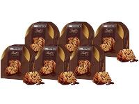 Combo 6 Unidades Panettones Lindt Gotas de Chocolate Amargo 400G - 1