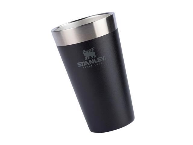 Copo Térmico Cerveja sem Tampa Stanley Matte Black 473mL - 2