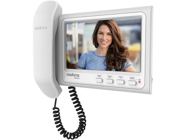 Módulo Interno intelbras para Vídeo porteiro IVR 1070 HS Branco - 3