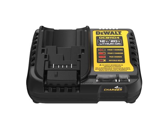Carregador DeWalt DCB1104 12V-20V Li-ion 4AH Bivolt - 1