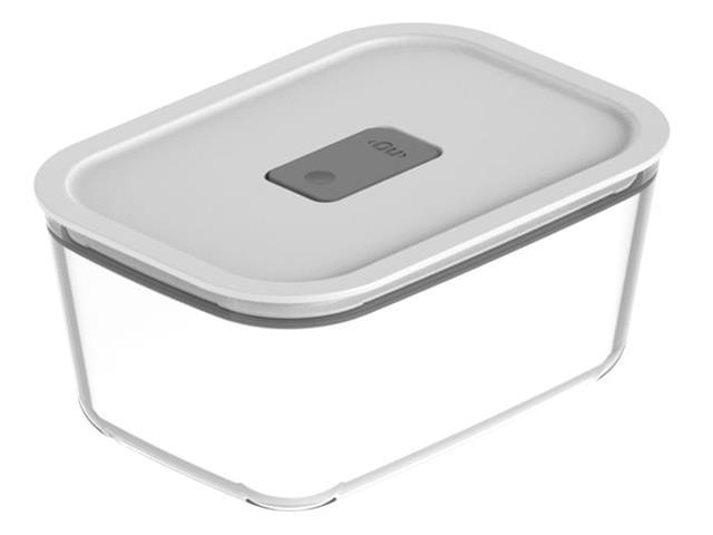 Pote de vidro Hermético OU Fresh Lock Branco 370ml - 1