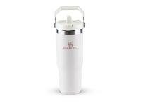 Garrafa Tumbler Térmico Flip Straw Stanley Rose Quartz 887ML - 1