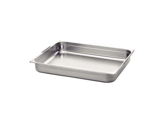 Cuba Tramontina GN 1/1 em Aço Inox com Alças Móveis Profundidade 65 mm - 1