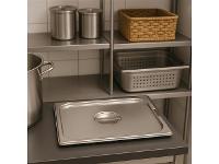 Tampa para Cuba GN 1/1 Tramontina em Aço Inox com Recorte para Alças - 3