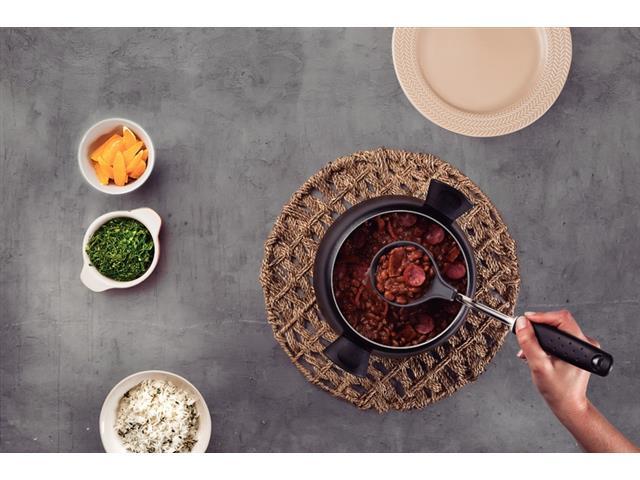 Concha Tramontina Utilitá em Nylon com Cabo de Polipropileno Preto - 3