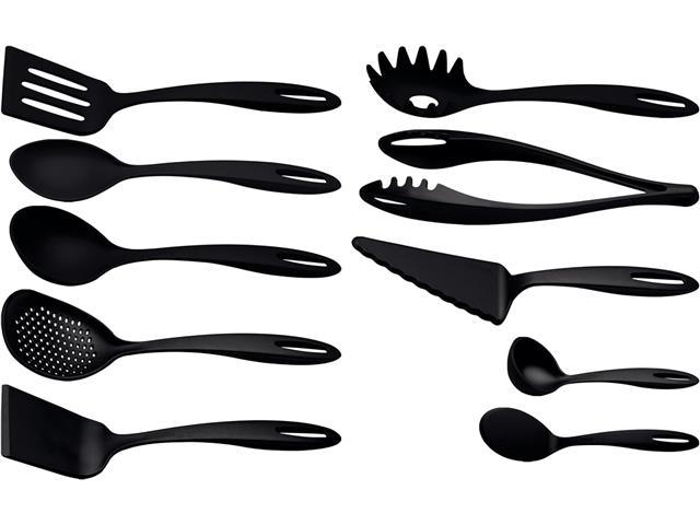 Jogo de Utensílios Tramontina Ability em Nylon Preto 10 Peças - 1