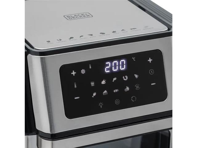 Airfryer Over Black+Decker 5 em 1 Gourmand Gris AFO12G - 4