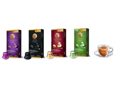 Kit 60 Cápsulas de Café Compatíveis Nespresso 3 Corações com Xícara