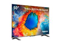 Smart TV QLED 50" 4K Toshiba 50C450NS Google TV 2 USB WiFi TB034M - 3