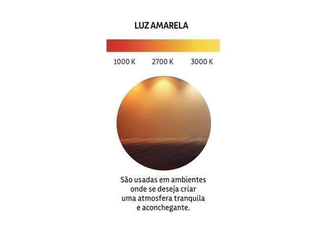 Spot LED Tramontina Quadrado 5W 3000K Luz Amarela - 4