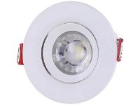 Spot LED Tramontina Redondo 3W 3000K Luz Amarela - 1