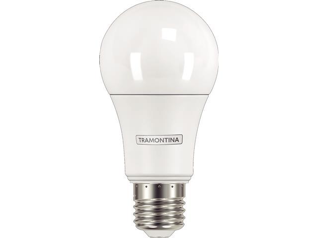Lâmpada LED Tramontina Bulbo Base E27 9W Bivolt 6500K Luz Branca - 1