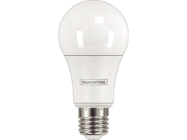 Lâmpada LED Tramontina Bulbo Base E27 9W Bivolt 3000K Luz Amarela - 1