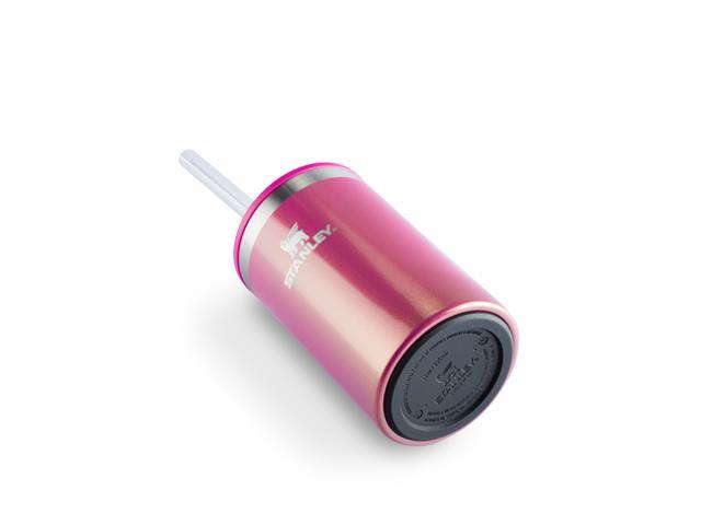 Porta Lata Can Cooler Térmico com Tampa Stanley Rosa Carnaval 296ML - 4