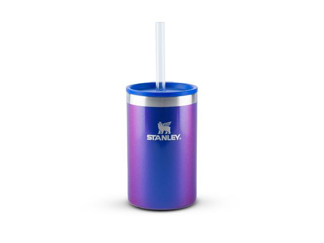 Porta Lata Can Cooler Térmico com Tampa Stanley Azul Carnaval 296ML - 1