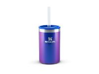 Porta Lata Can Cooler Térmico com Tampa Stanley Azul Carnaval 296ML - 1