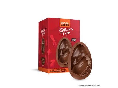 Ovo de Páscoa Brasil Cacau Recheado Trufado Gato Mia 410G