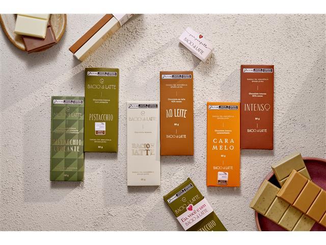Chocolate Bacio di Latte ao Leite 80g - 3