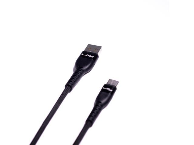 Cabo Lity C11P USB A - USB C Carregamento Rápido Até 60W E 3A 2M Preto - 3