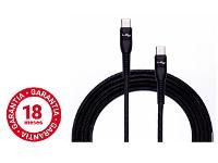 Cabo Lity C12P USB C - USB C Carregamento Rápido Até 60W E 3A 2M Preto - 4
