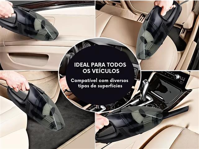 Aspirador de Pó Carro 12v Potente 80w Gadnic - 4