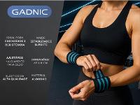 Par de Munhequeiras Elásticas para Musculação Gadnic - 4