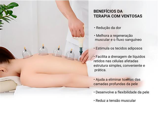 Kit 18 Ventosas com Bomba Ventosaterapia Massoterapia Gadnic - 3