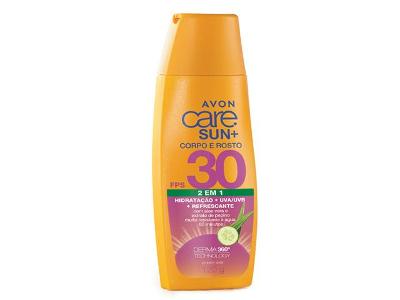 Protetor Solar Refrescante FPS 30 Avon 120g
