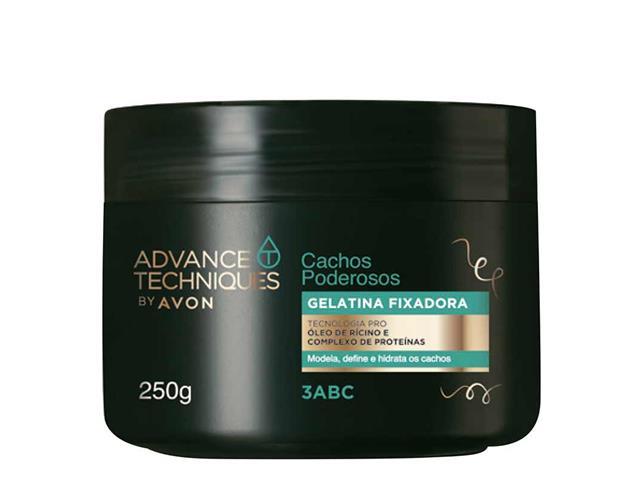 Gelatina Fixadora Cachos Poderosos Advance Techniques by Avon 250g - 1