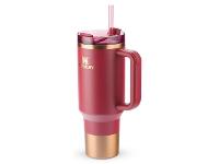 Copo com Canudo Stanley Quencher 2.0 Gilded Pomegranate 1,180 Litros - 2