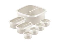 Jogo de Potes Tramontina MixColor em Polipropileno Algodão 7 Peças - 1