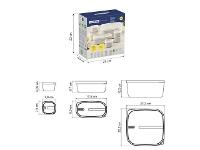 Jogo de Potes Tramontina MixColor em Polipropileno Algodão 7 Peças - 3