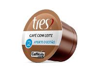 Kit Cápsulas Três Corações Café com Leite Cappuccino Atento e Forza - 3