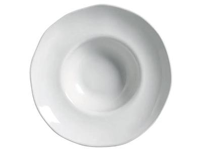 4 Pratos de Massa Porto Brasil Orgânico New White 28cm