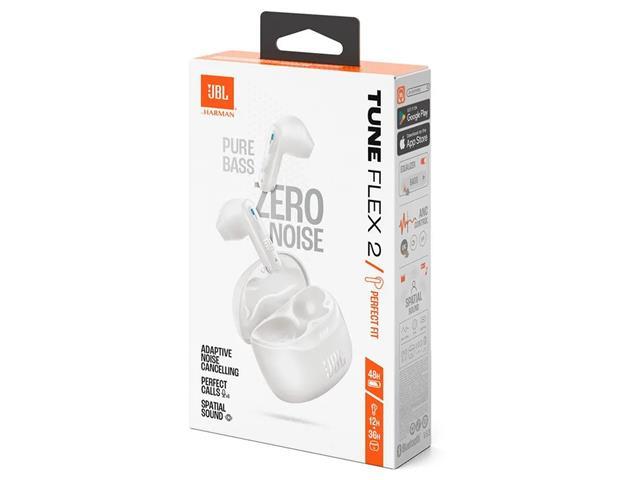 Fone de Ouvido JBL Tune Flex 2 Branco - 2