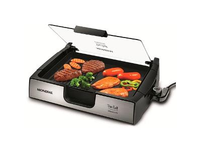 Chapa Mondial G-10 Due Grill Premium 110V
