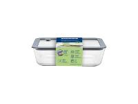 Pote de Vidro Tramontina Vittra Retangular com Tampa Hermética 1,4 L - 1