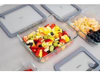 Pote de Vidro Tramontina Vittra Retangular com Tampa Hermética 1,4 L - 4