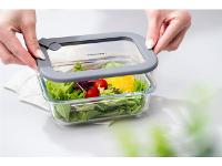 Pote de Vidro Tramontina Vittra Retangular com Tampa de Silicone 0,37L - 3