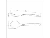 Colher para Servir Tramontina Ability em Nylon Preto - 4